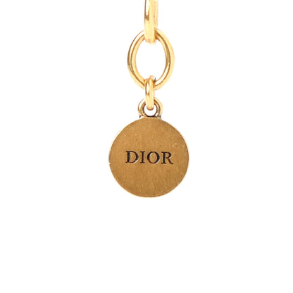 Christian Dior Metal Chain Choker Necklace Gold 4 of 4