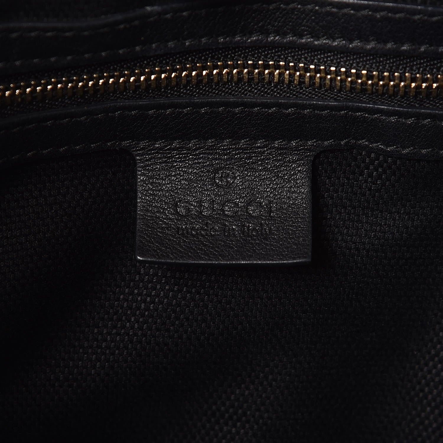 Gucci Patent Medium Soho Chain Shoulder Bag Black 6 of 14