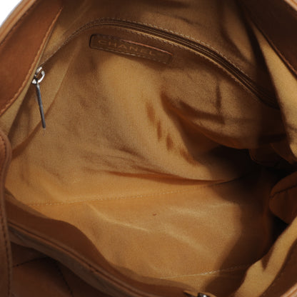 Chanel Washed Lambskin Chain Around Hobo Beige 5 of 7