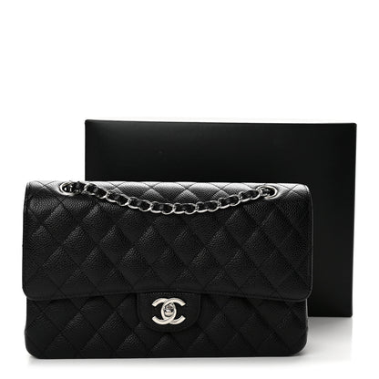 Chanel Caviar Quilted Medium Double Flap Black 13 of 13