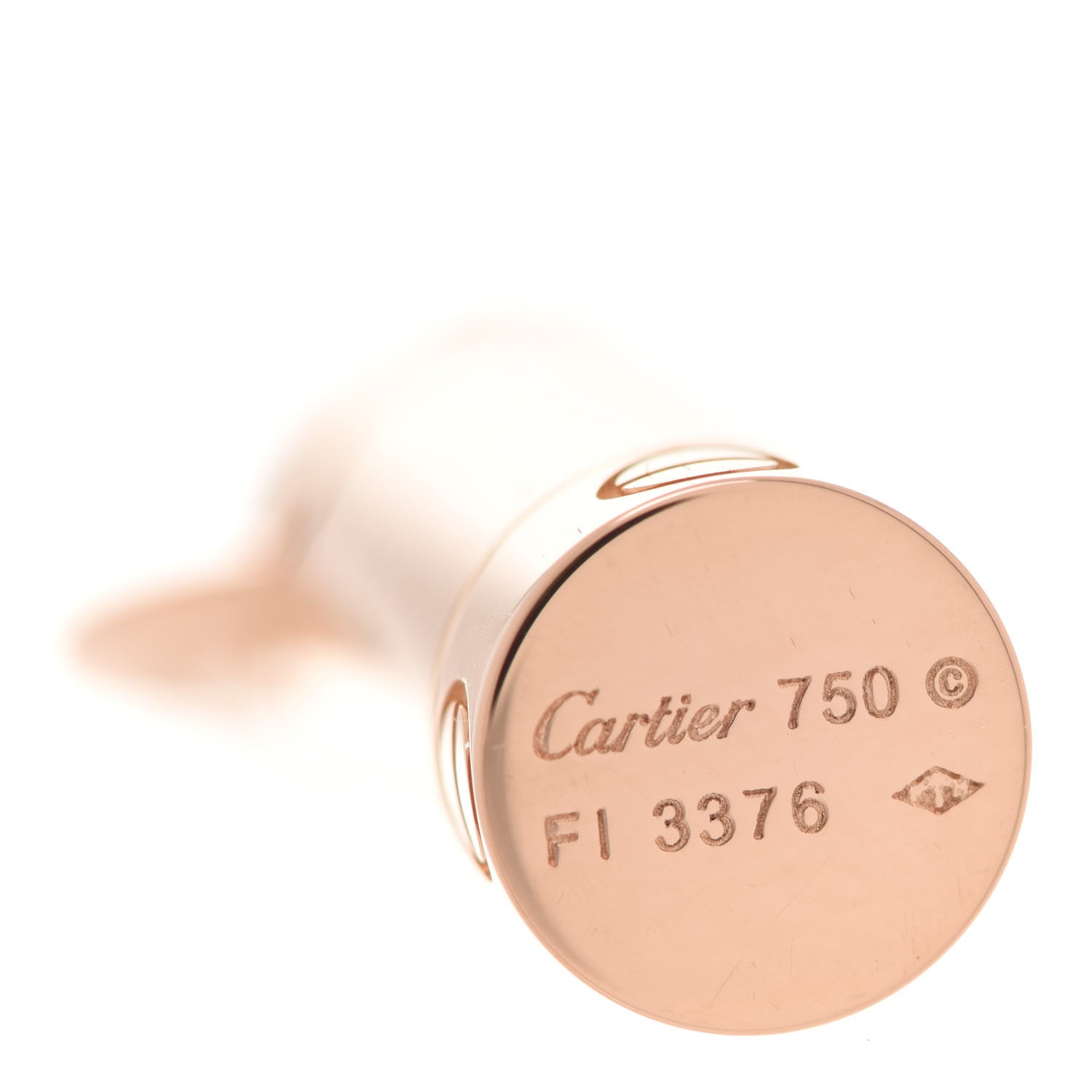 Cartier 18K Pink Gold LOVE Screwdriver Pendant 3 of 5