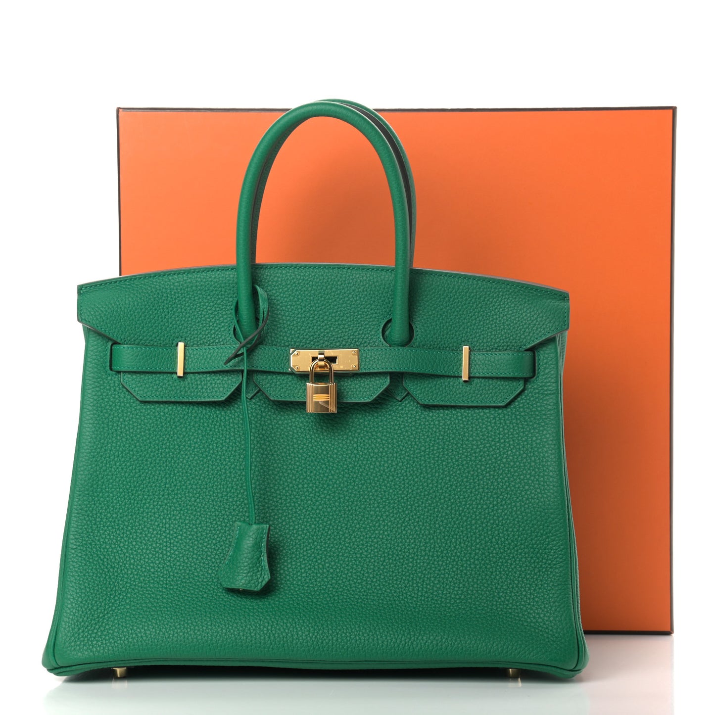 Togo Birkin 35 Vert Vertigo