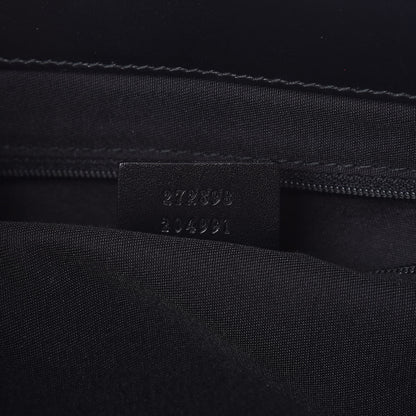Gucci Monogram Crest Tote Green Black 9 of 9