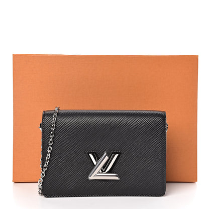 Louis Vuitton Epi Twist Belt Chain Wallet Black 10 of 10