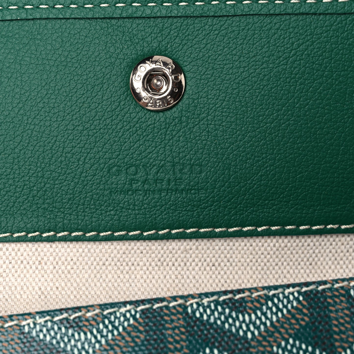 Goyardine Super Dog Saint Louis PM Green
