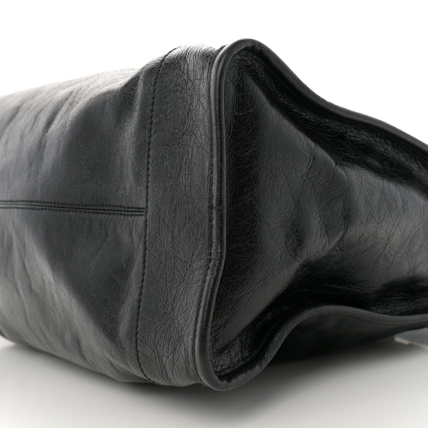 Fluffy Calfskin Morpheus Weekender Duffle Black