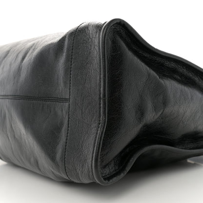 Gucci Fluffy Calfskin Morpheus Weekender Duffle Black 10 of 10
