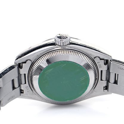 Rolex Stainless Steel 26mm Oyster Perpetual Date Watch Black 79160 4 of 6