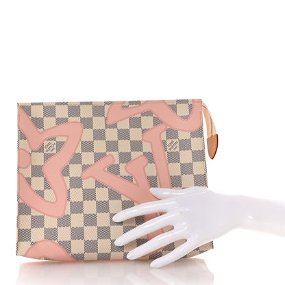 Louis Vuitton Damier Azur Tahitienne Toiletry Pouch 26 2 of 6