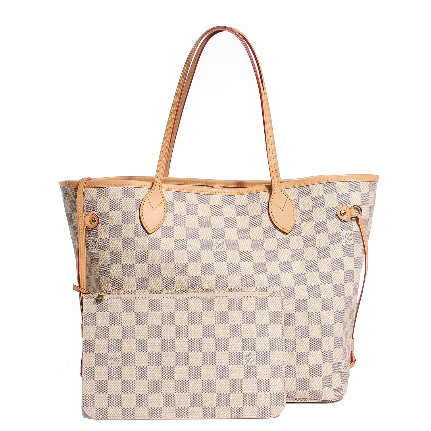 Louis Vuitton Damier Azur Neo Neverfull MM 2 of 9