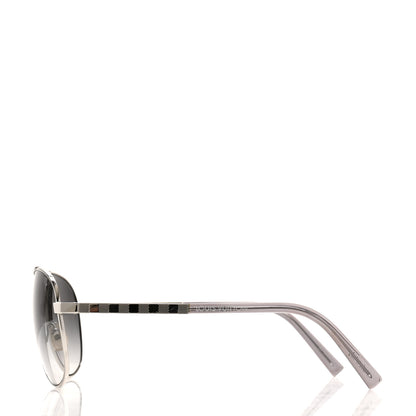 Louis Vuitton Metal Attitude Pilote Sunglasses Z0340U Azur 3 of 8