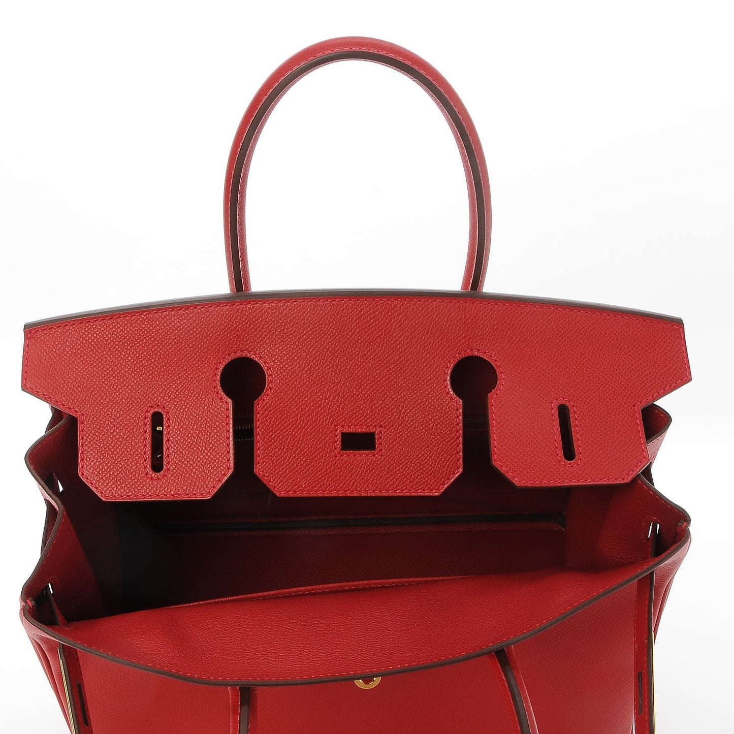 Epsom Birkin 30 Rouge Casaque