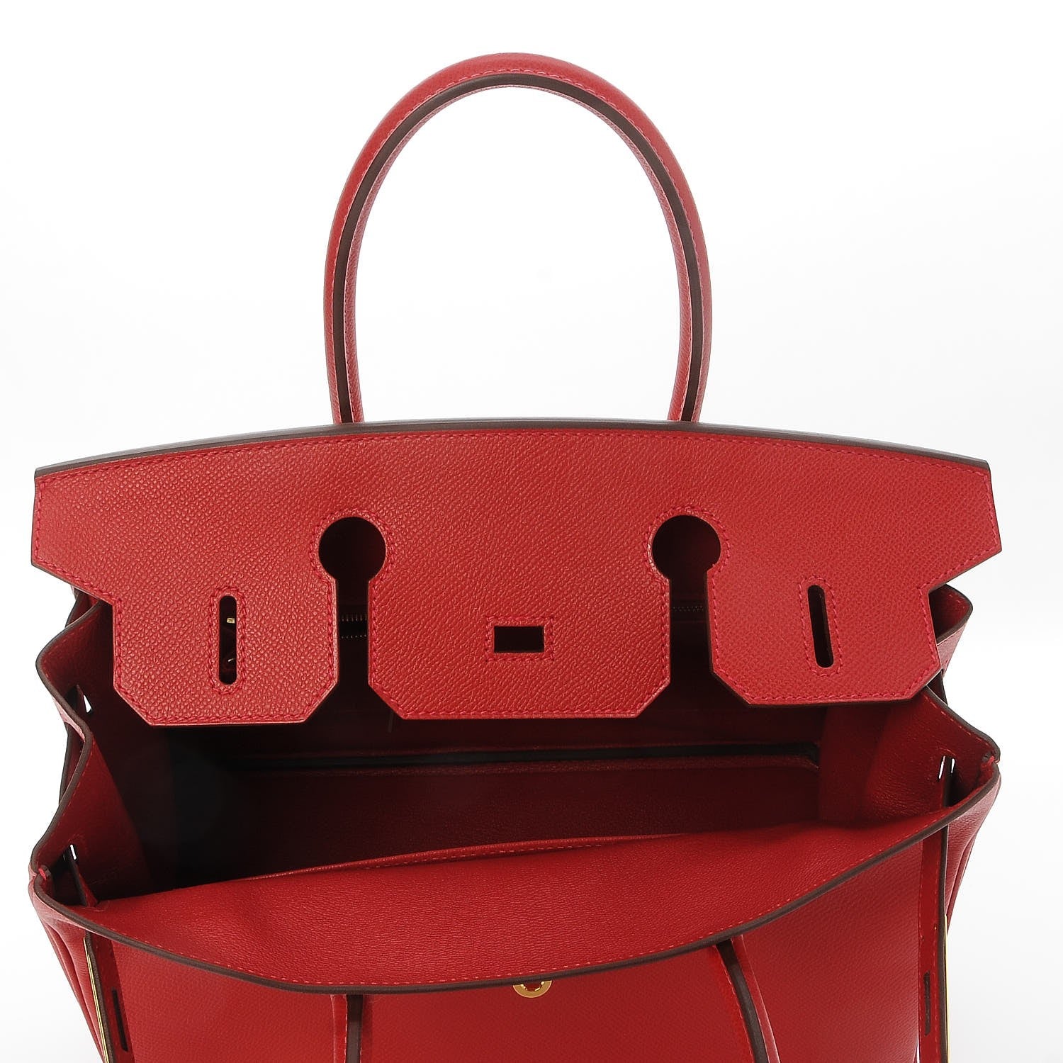 Hermes Epsom Birkin 30 Rouge Casaque 26 of 35
