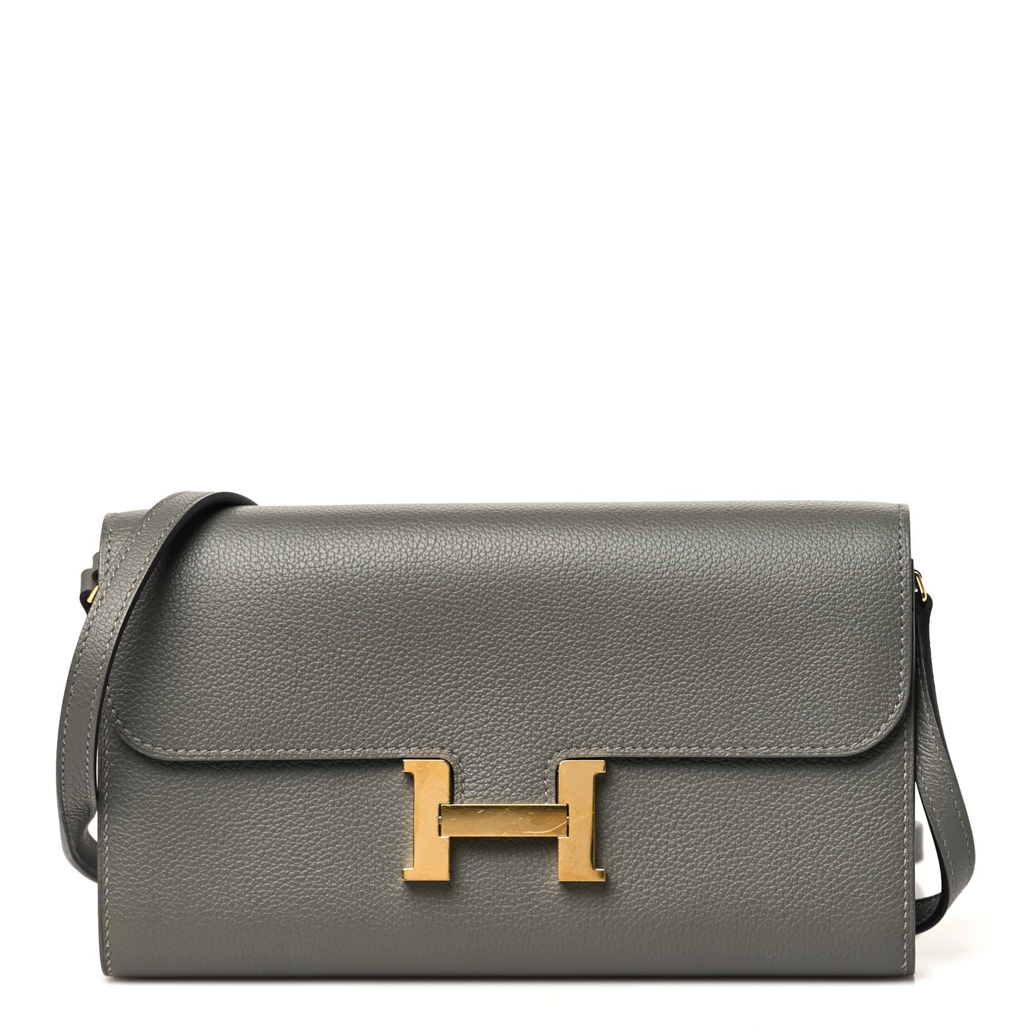 Evercolor Constance Long To Go Wallet Gris Meyer Gris Meyer