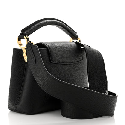 Louis Vuitton Taurillon Mini Capucines Black 3 of 9