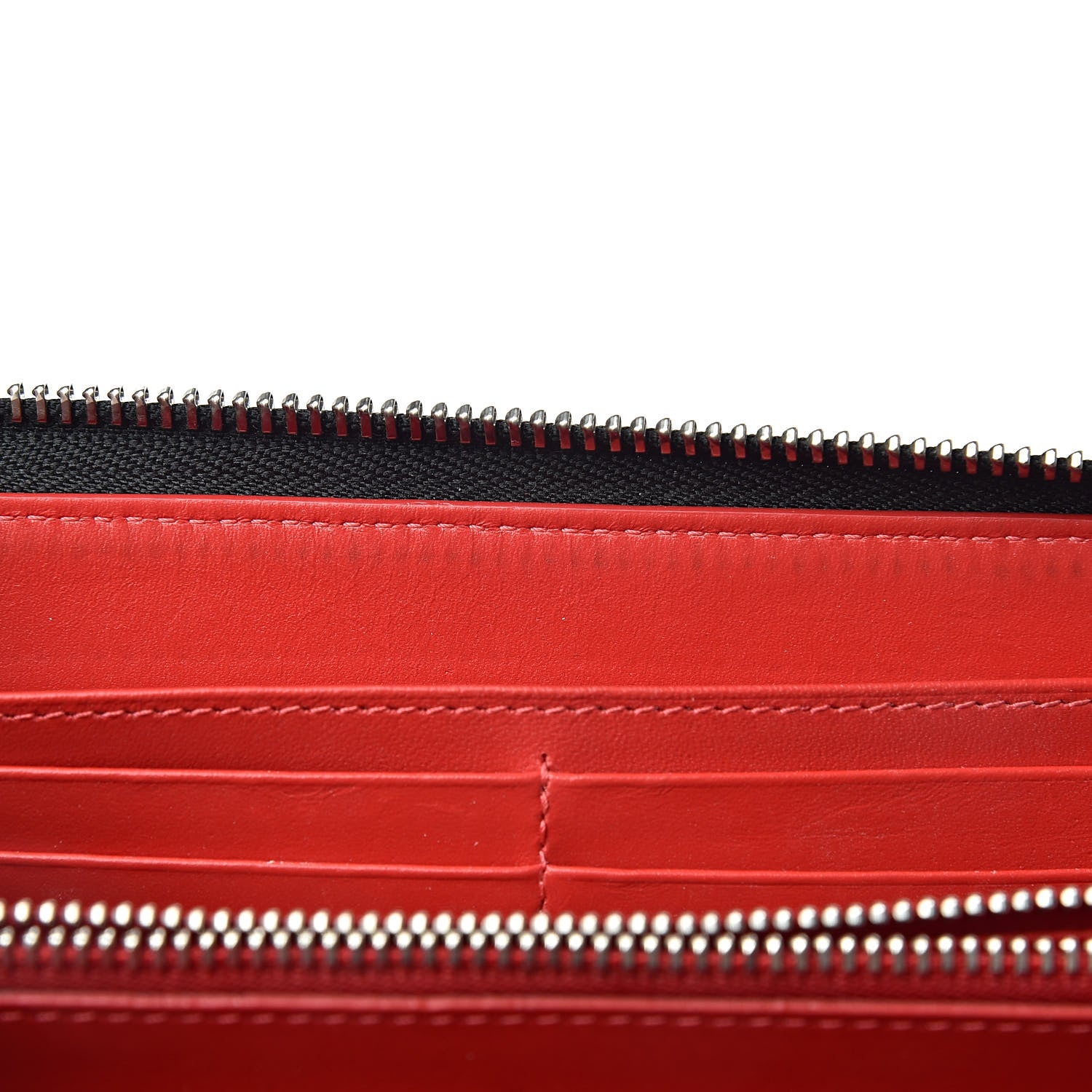 Christian Louboutin Patent Loubitag Graffiti Panettone Zip Wallet Black 8 of 10