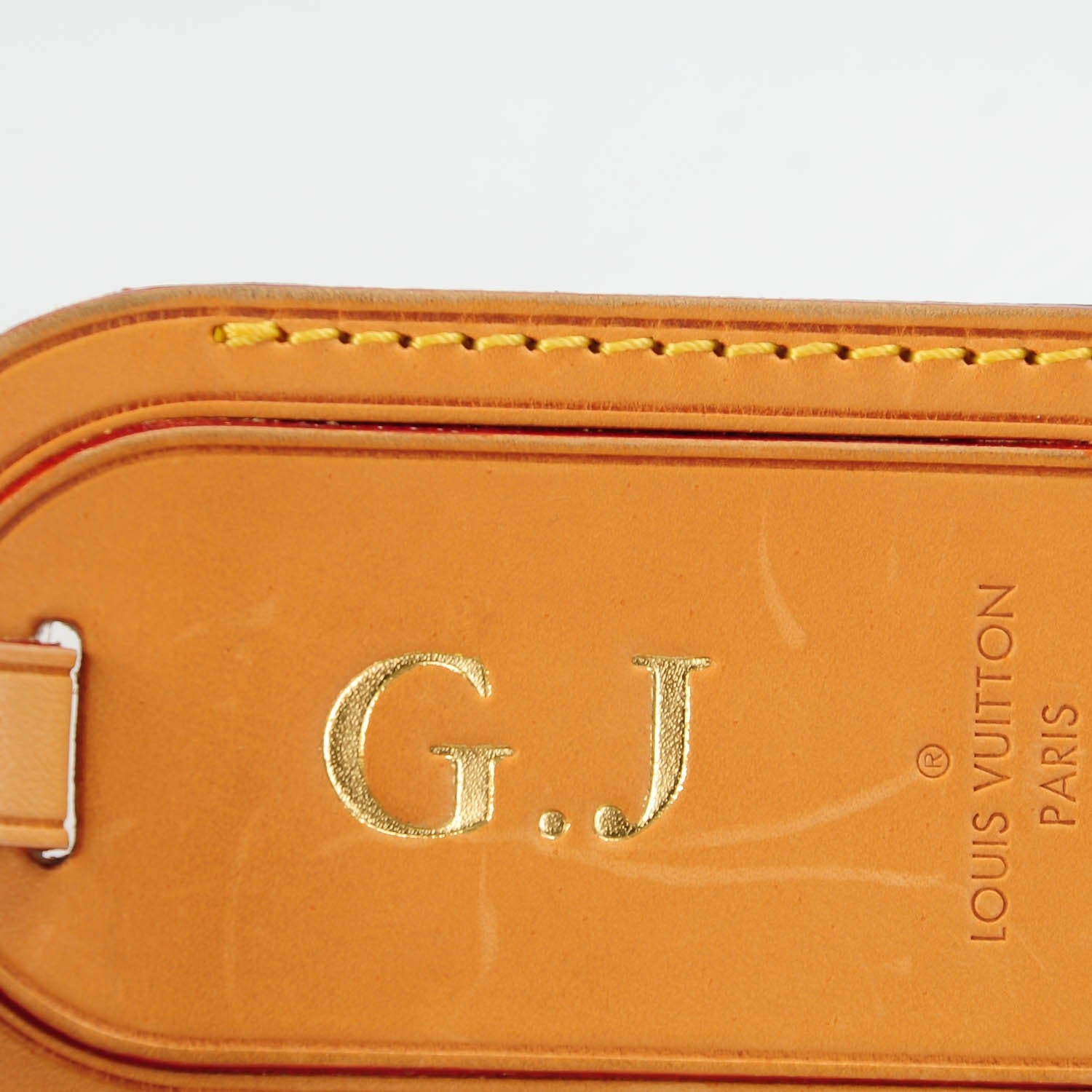 Louis Vuitton Vachetta Luggage Tag 4 of 5