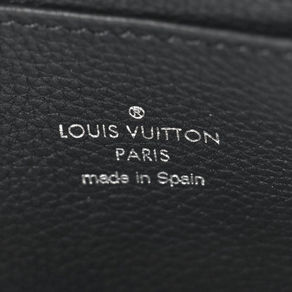 Louis Vuitton LOUIS VUITTON Calfskin Lockme Zippy Coin Purse Black 6 of 9