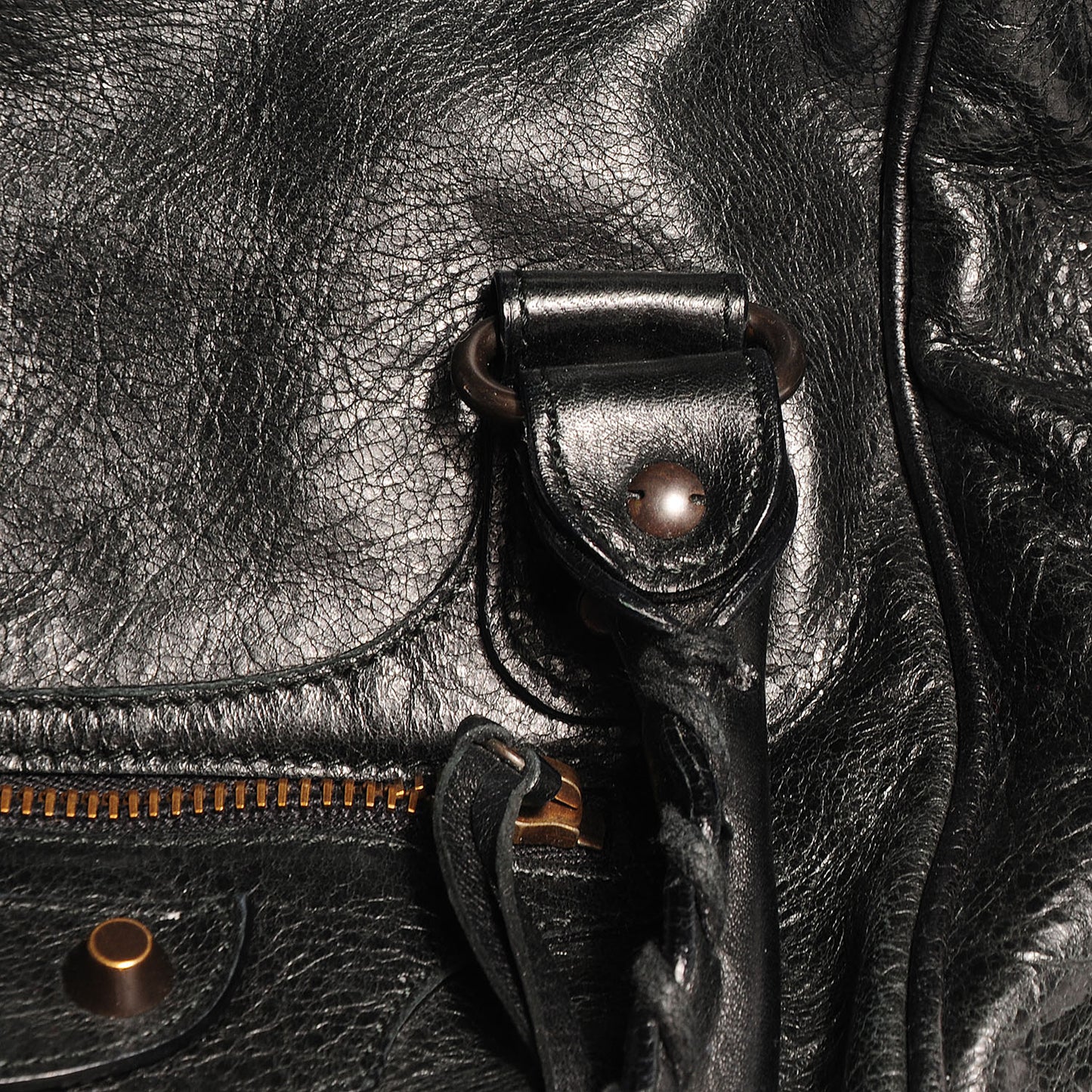 Agneau Large Sunday Tote Black