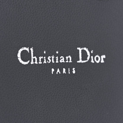 Christian Dior Metallic Calfskin Cannage Miss Dior Promenade Pouch Black 5 of 8