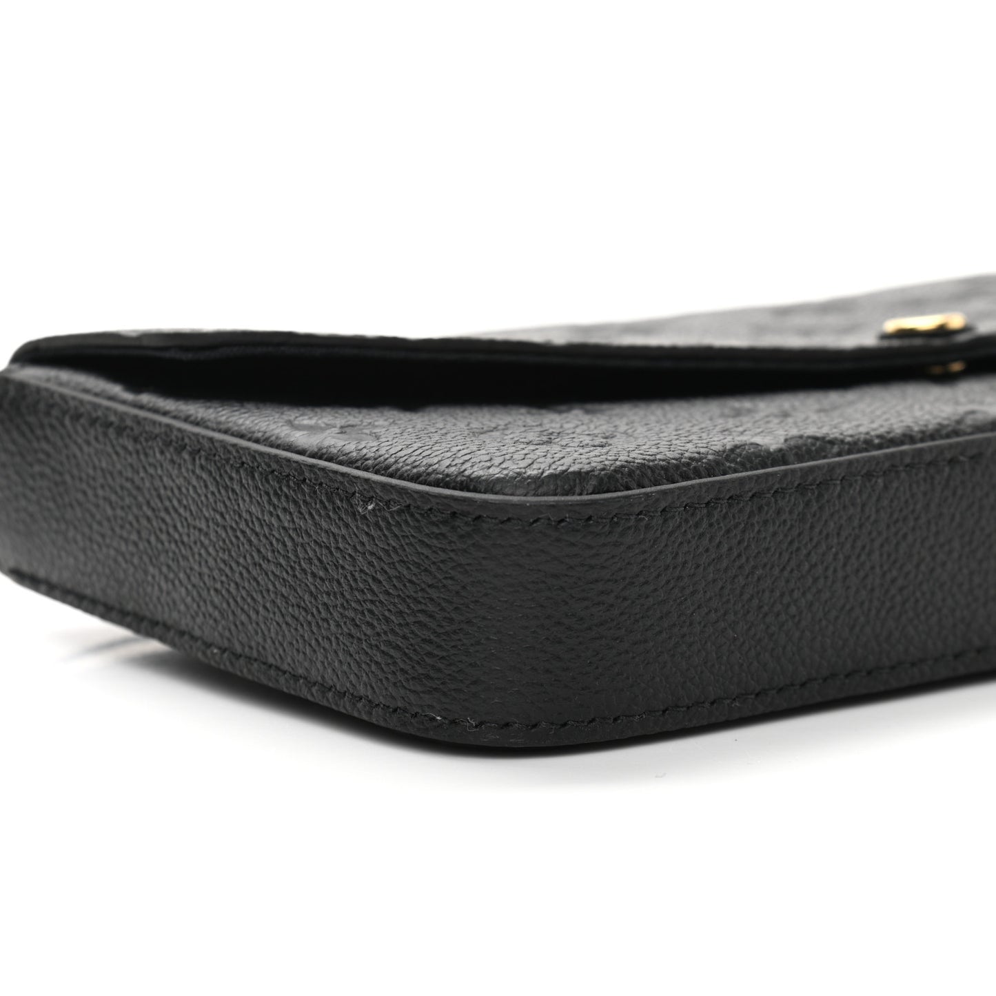 Empreinte Pochette Felicie Chain Wallet Black