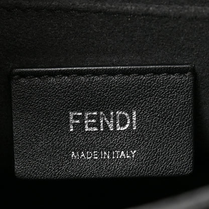 Fendi Vitello Liberty Velvet FF Reloaded Kan I Shoulder Bag Maya Black 6 of 12
