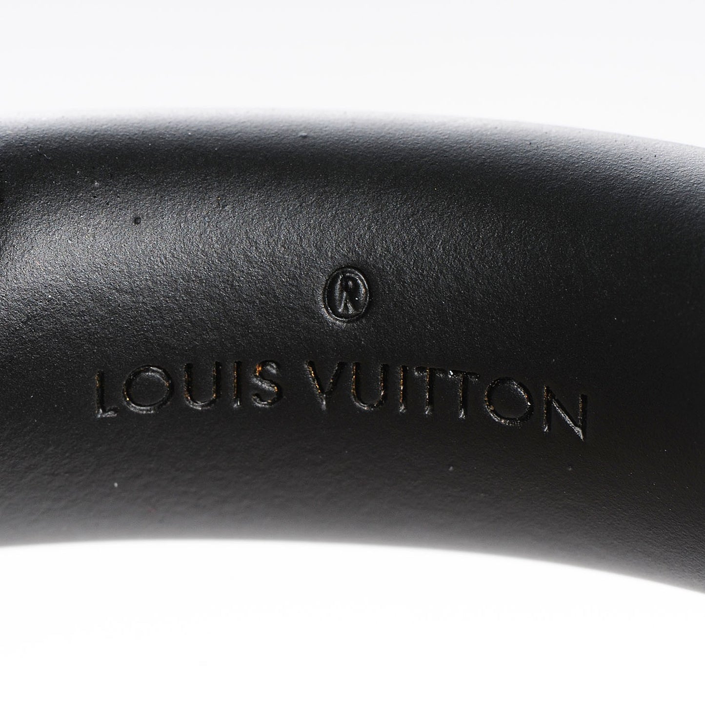 Rubber Twist Cuff Black
