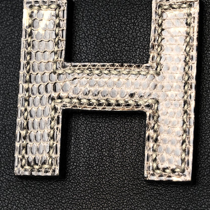 Hermes Swift Lizard Jige Touch Duo Clutch Black Ombre 12 of 13