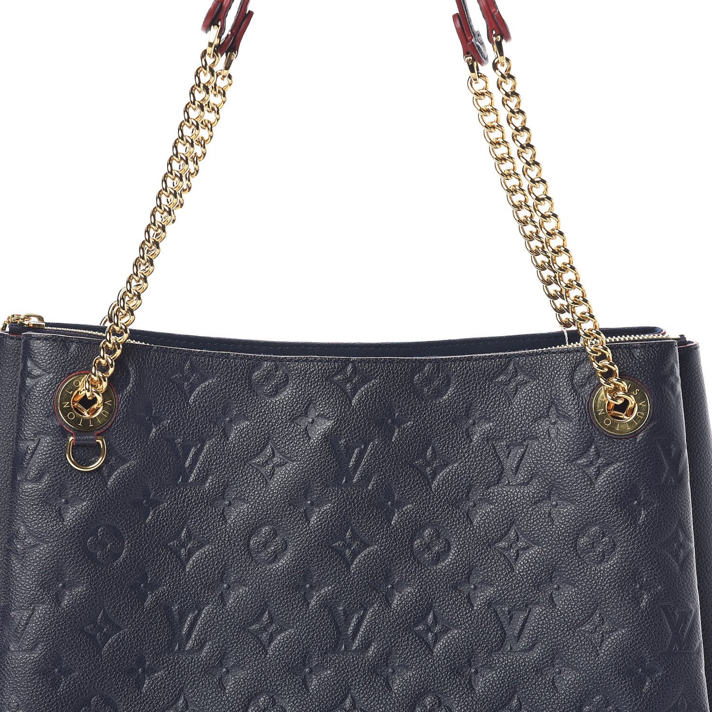 Empreinte Surene MM Marine Rouge