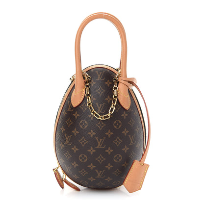 Louis Vuitton Monogram Egg Bag Black 1 of 8