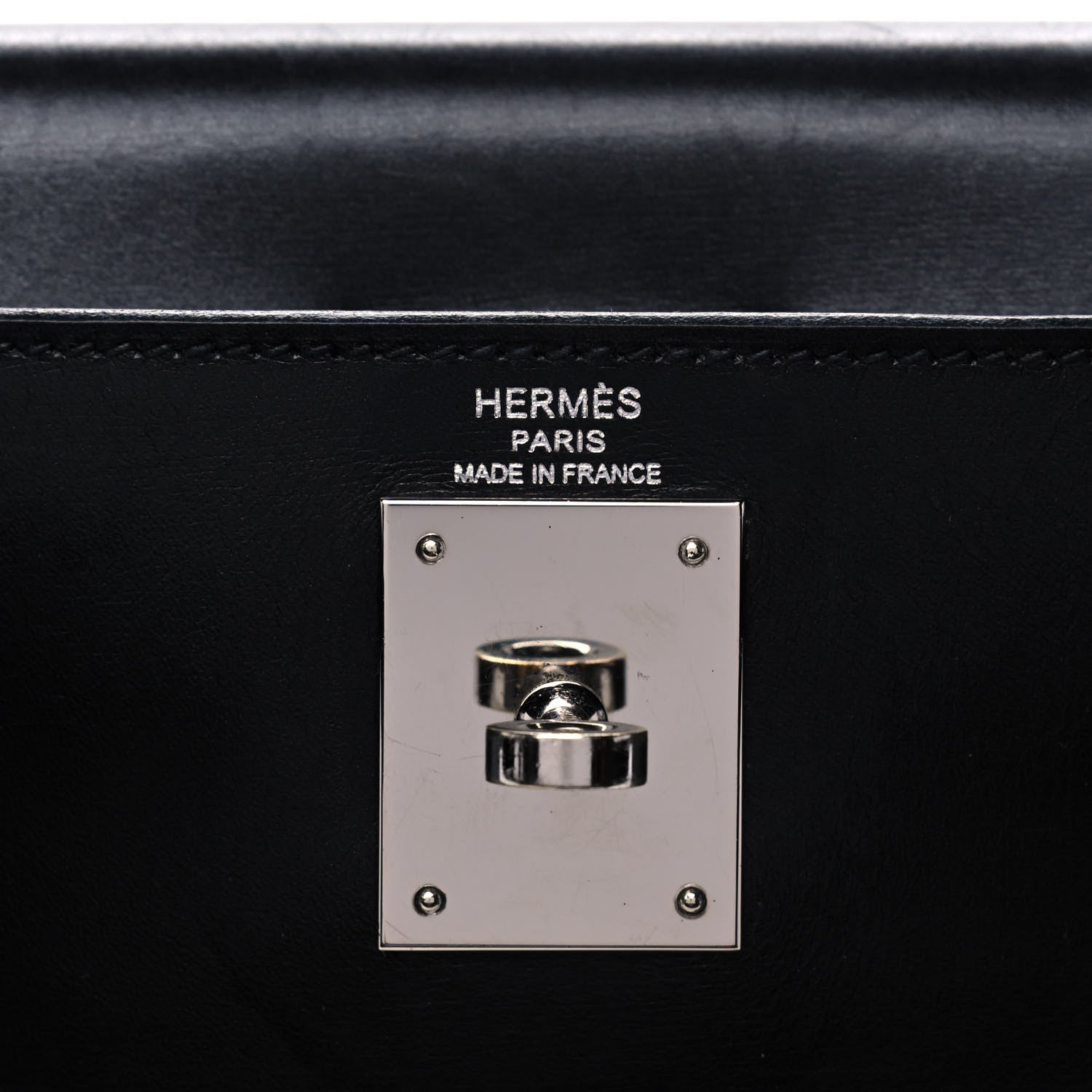 Hermes Box Kelly Retourne 28 Black 6 of 13