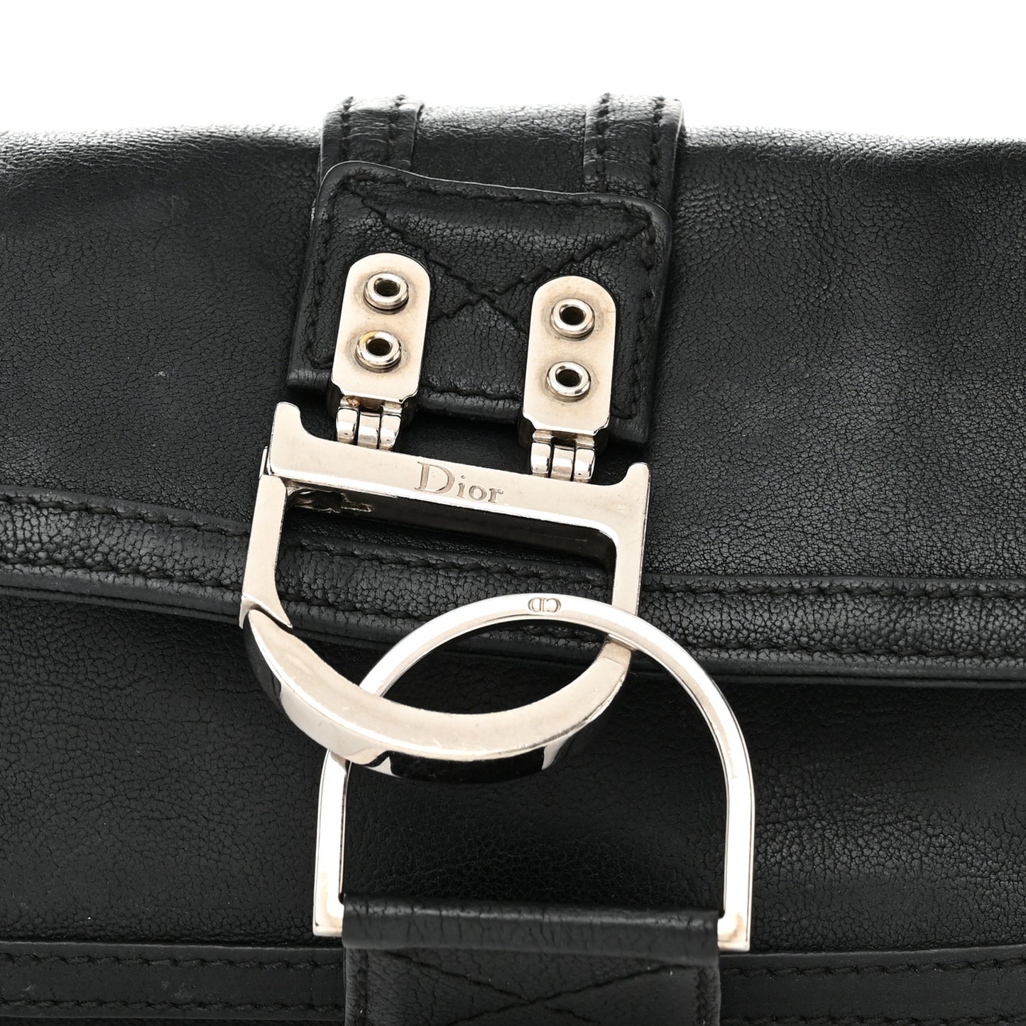 Calfskin Flight East West Bag Black