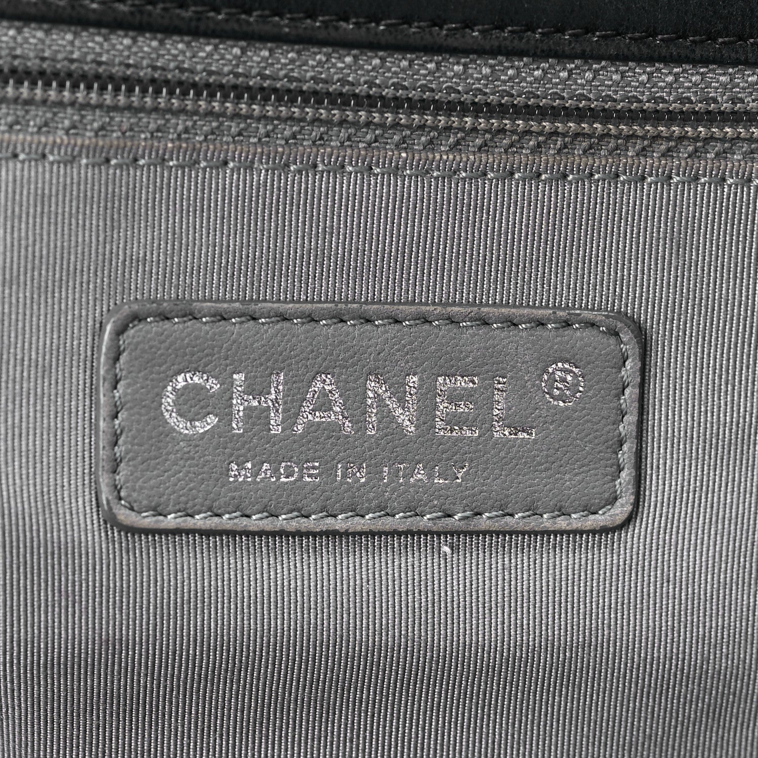 Chanel Vinyl CC Lipstick Accordion Flap Black 5 of 10