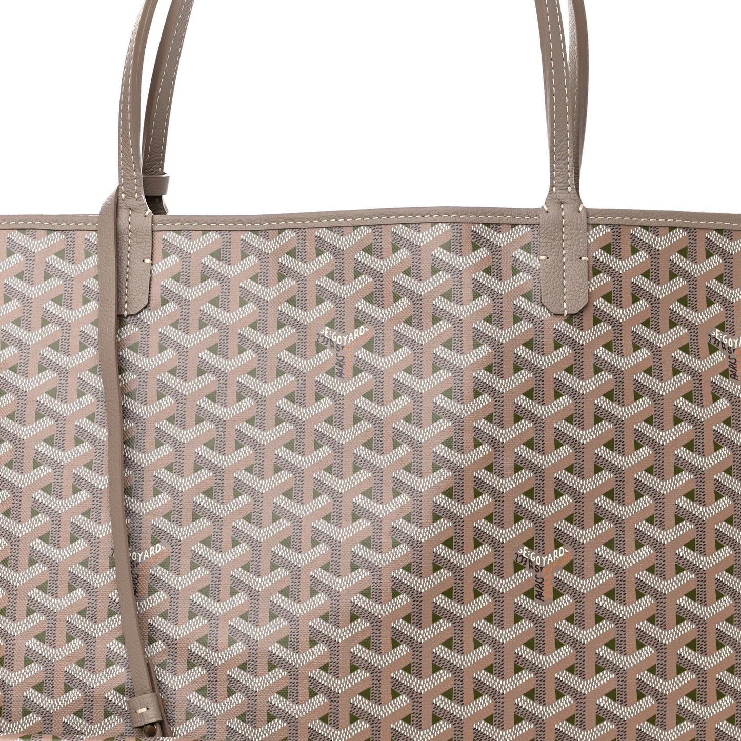 Goyardine Saint Louis Claire Voie GM Grege Khaki