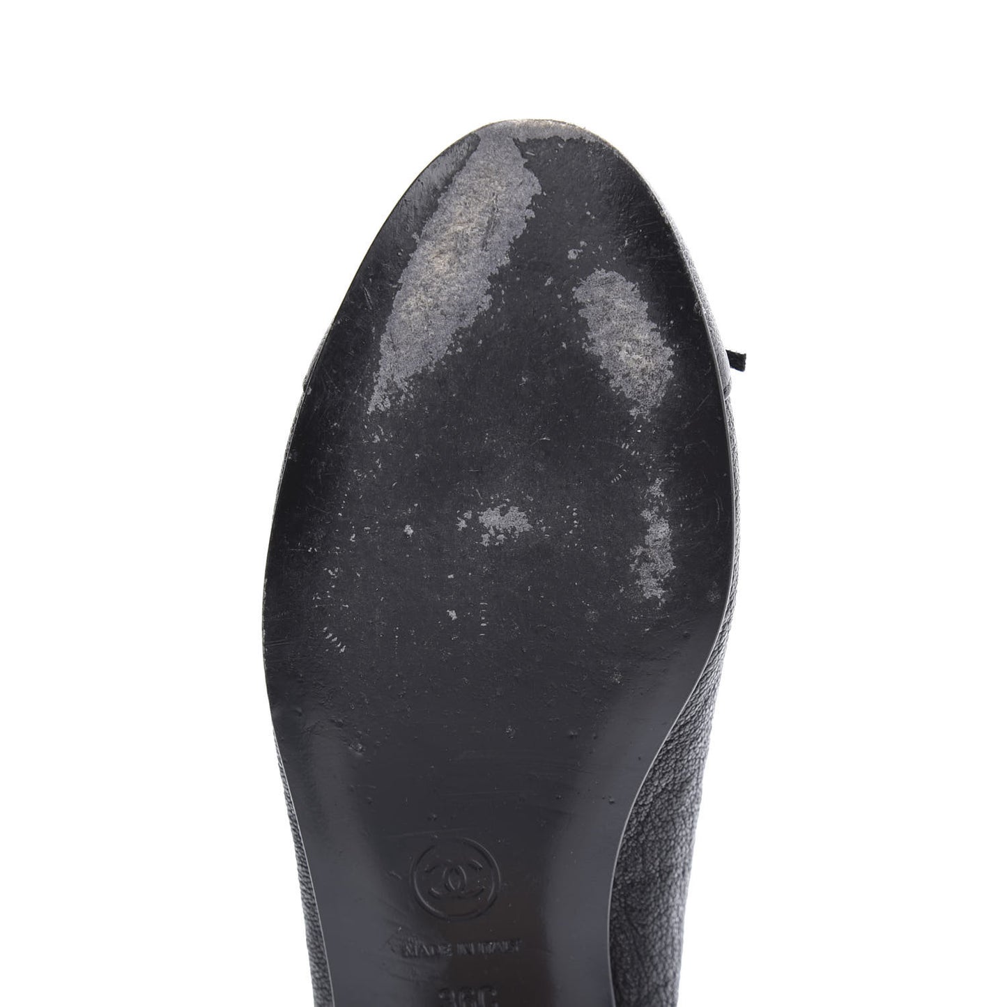 Caviar CC Cap Toe Ballerina Flats 36 Black