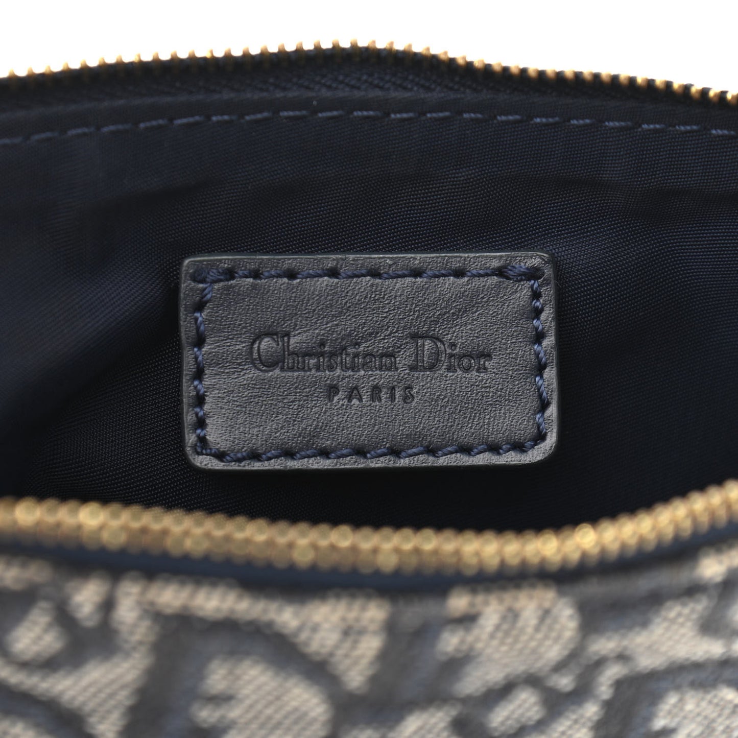 Monogram Mini Saddle Pochette Navy