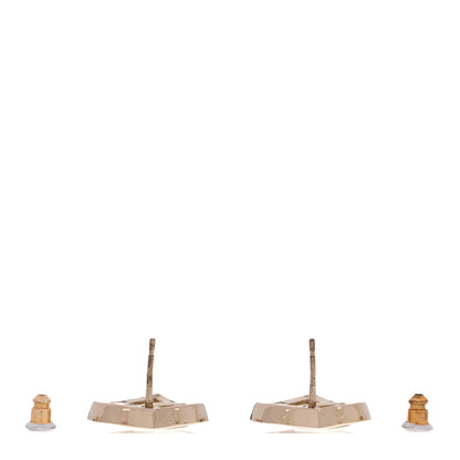 Chanel Metal CC Heart Coco In Love Earrings Gold 3 of 5