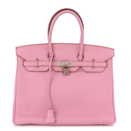 Hermes Togo Birkin 35 5P Pink 1 of 23