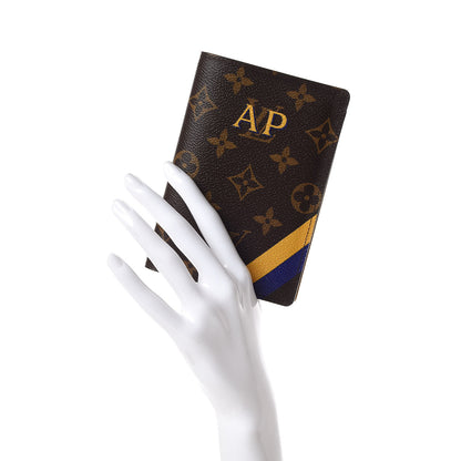 Louis Vuitton Monogram My LV Heritage Passport Cover Yellow Violet 2 of 9