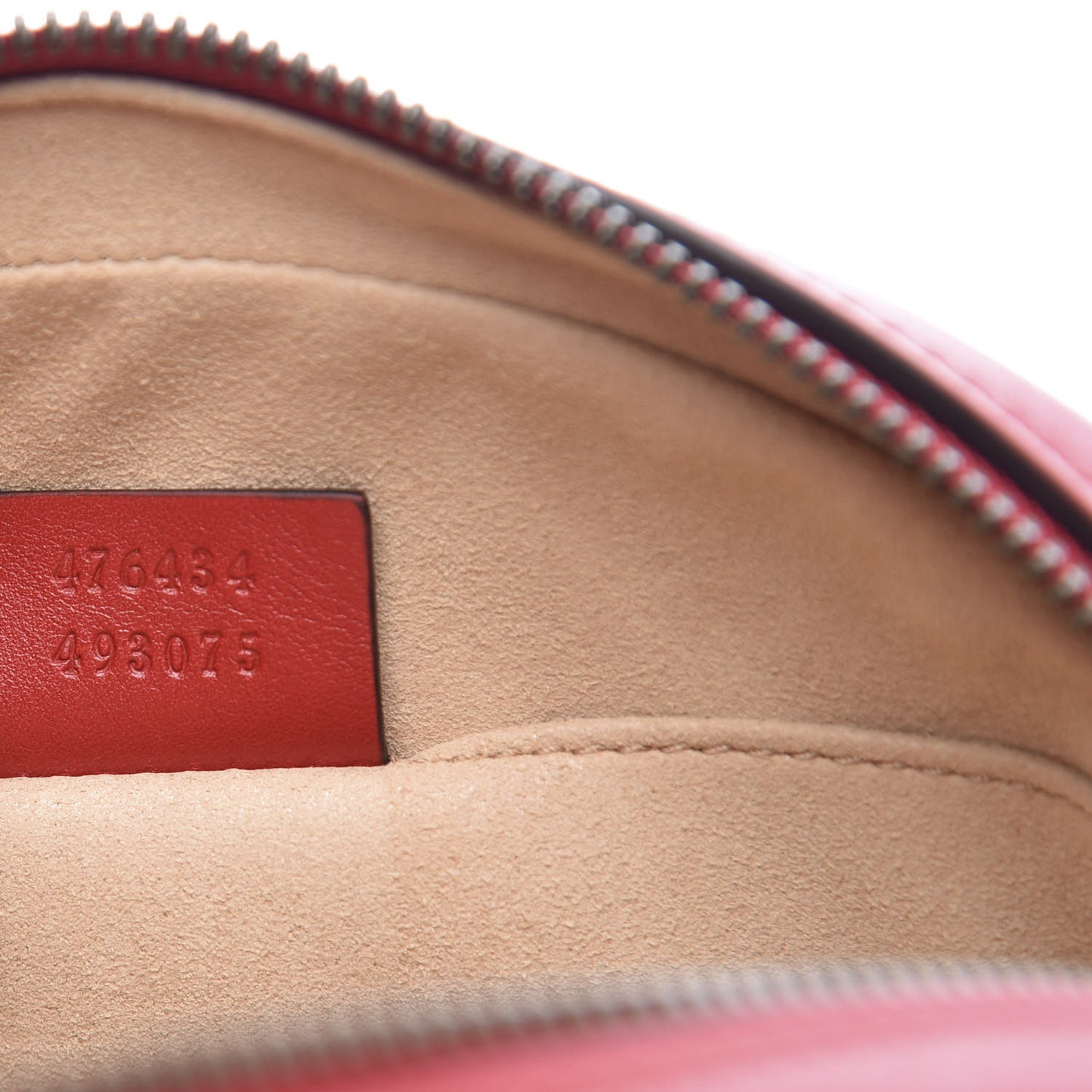 Calfskin Matelasse GG Marmont Belt Bag 95 38 Hibiscus Red