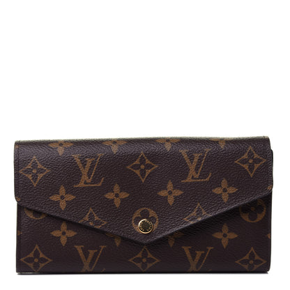 Louis Vuitton Monogram Sarah Wallet NM Poppy 1 of 4