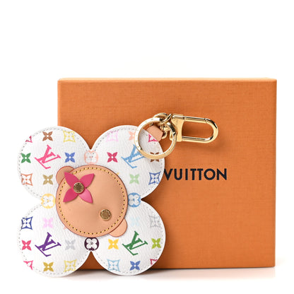 Louis Vuitton LV x TM Monogram Multicolor Vivienne Head Bag Charm White 4 of 4