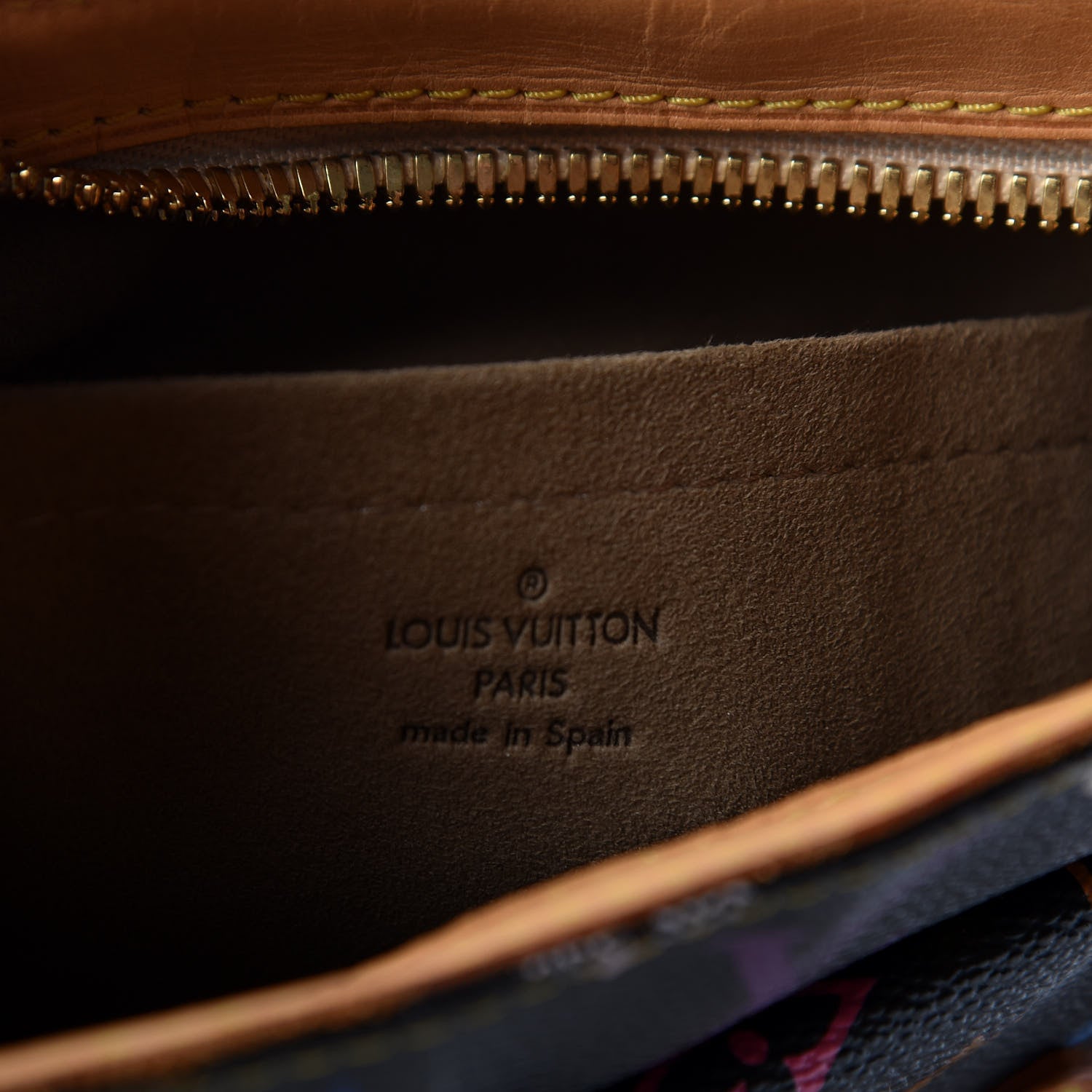 Louis Vuitton Monogram Multicolor Lodge GM Black 8 of 9