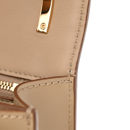Burberry Calfskin Monogram Embossed Medium TB Chain Bag Honey 12 of 12