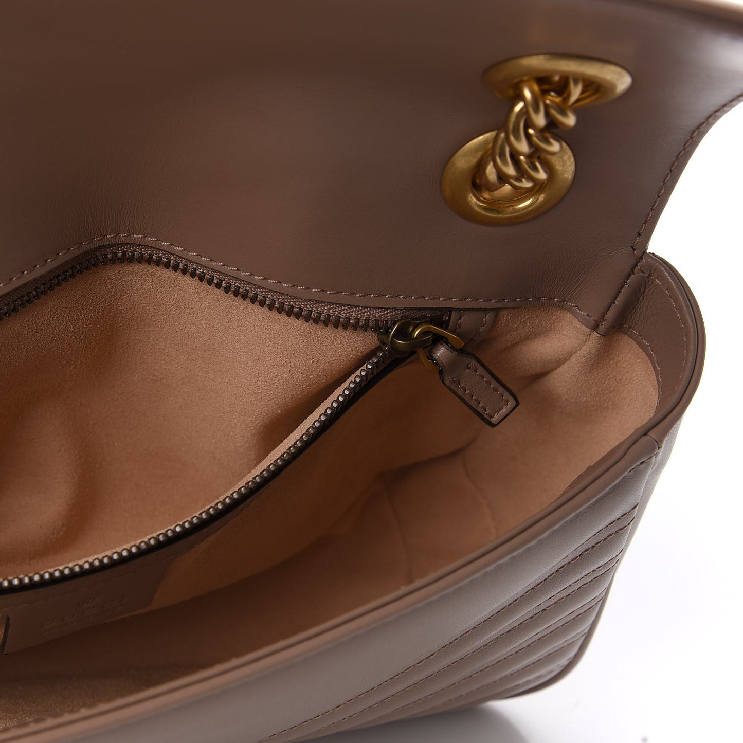 Calfskin Matelasse Small GG Marmont Shoulder Bag Porcelain Rose