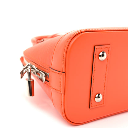 Louis Vuitton Epi Jacquard Alma BB Orange 8 of 10