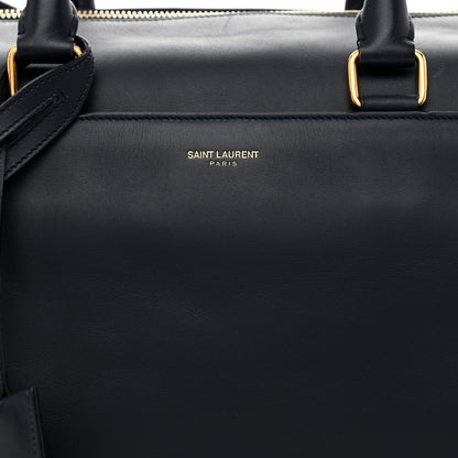 Saint Laurent Calfskin Classic Duffle 6 Marine 8 of 13