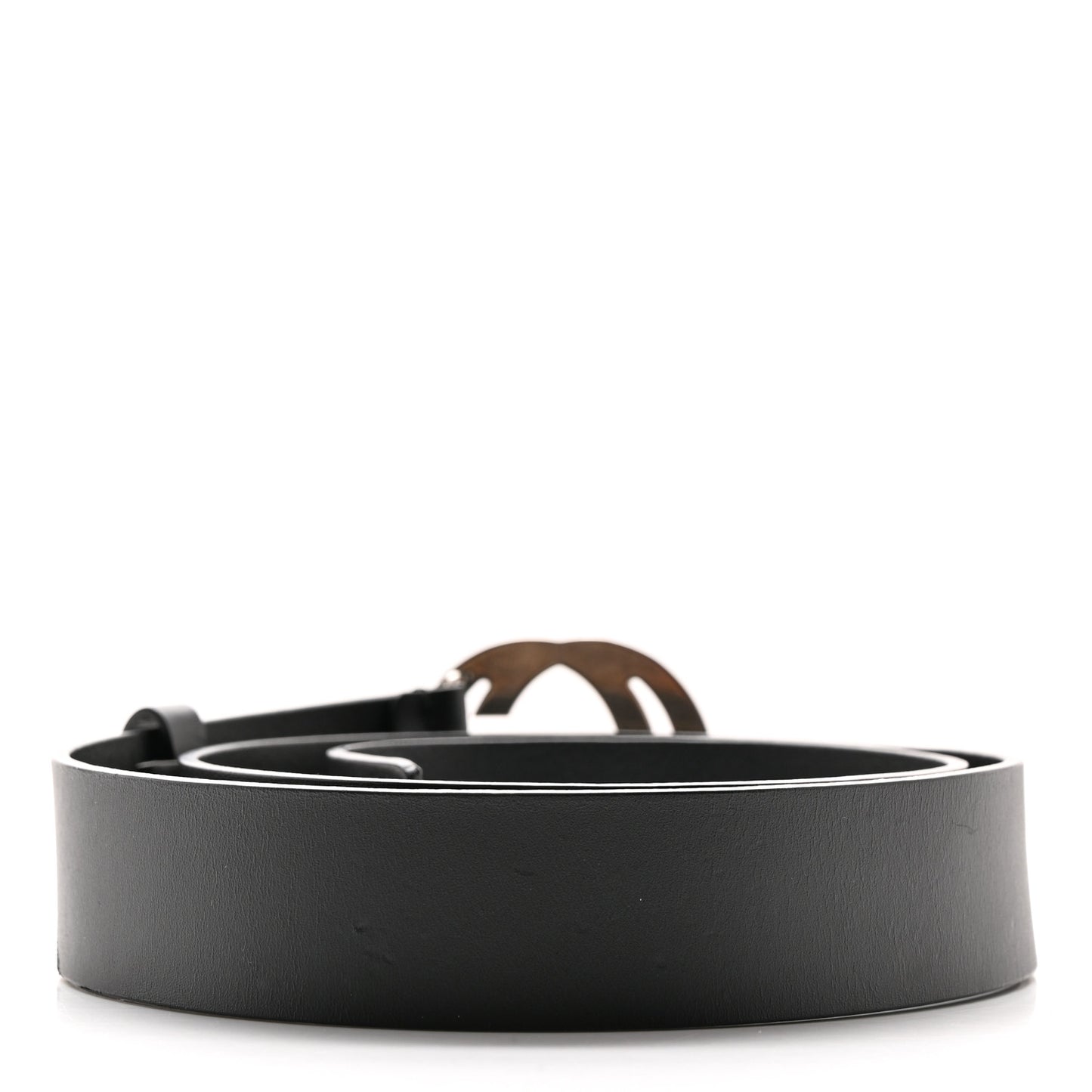 Calfskin Studded Interlocking G Belt 100/40 Black