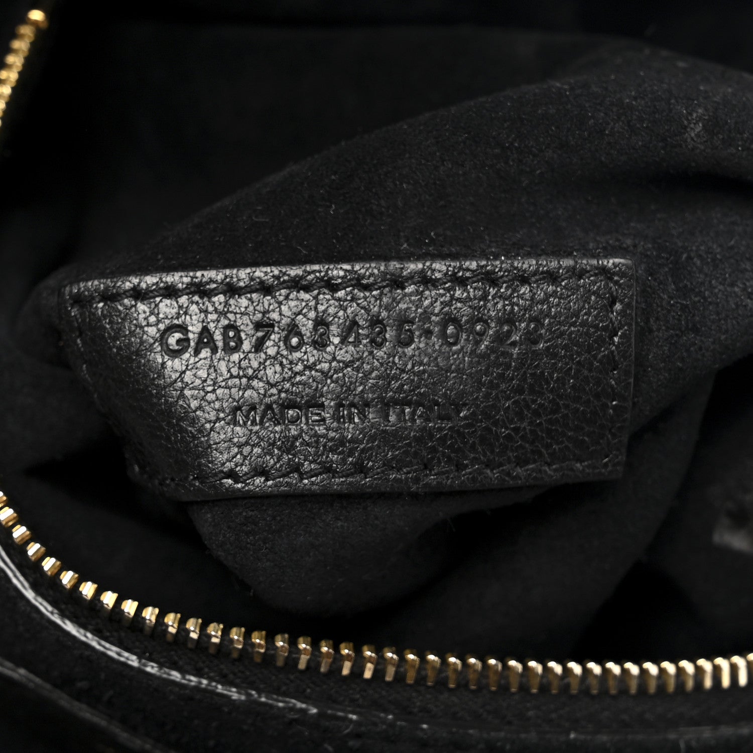 Saint Laurent Grained Deerskin Bea Tote Black 7 of 16