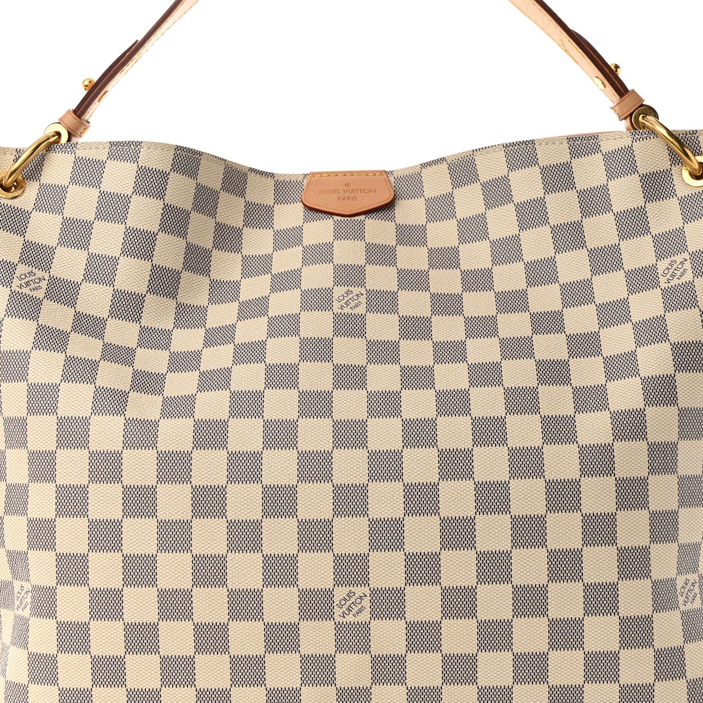 Damier Azur Graceful MM Rose Ballerine